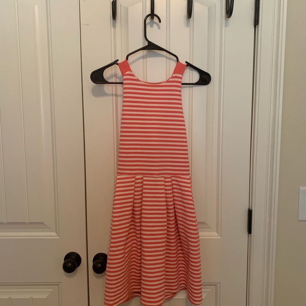Pinstriped Dress